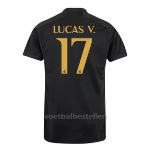 Real Madrid Lucas V. 17 Derde Shirt 23/24 Real Madrid Lucas V. 17 Derde Shirt 23/24