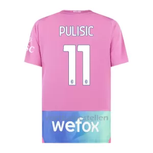 AC Milan Christian Pulišić 11 Derde Shirt 23/24 AC Milan Christian Pulišić 11 Derde Shirt 23/24
