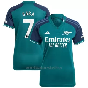 Arsenal Bukayo Saka 7 Derde Shirt Vrouwen 23/24 Arsenal Bukayo Saka 7 Derde Shirt Vrouwen 23/24