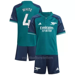 Arsenal White 4 Derde Tenue Kinderen 23/24 Arsenal White 4 Derde Tenue Kinderen 23/24