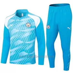 Manchester City Trainingsshirt Pak 23/24 Blauw Manchester City Trainingsshirt Pak 23/24 Blauw