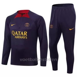 Paris Saint-Germain Trainings Sweatshirt Pak 23/24 Paars Paris Saint-Germain Trainings Sweatshirt Pak 23/24 Paars