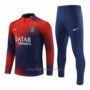 Paris Saint-Germain Trainings Sweatshirt Pak 23/24 Rood Paris Saint-Germain Trainings Sweatshirt Pak 23/24 Rood