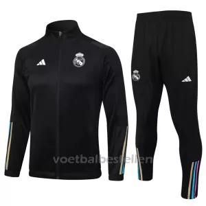 Real Madrid Trainingsjack Pak 23/24 Zwart Real Madrid Trainingsjack Pak 23/24 Zwart