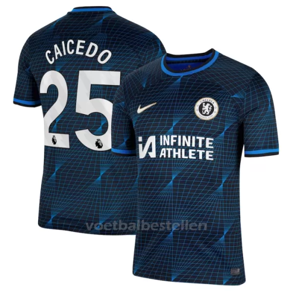 Chelsea Moisés Caicedo 25 Uitshirt 23/24 Chelsea Moisés Caicedo 25 Uitshirt 23/24