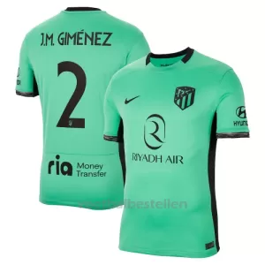 Atlético Madrid JM Santiago Gimenez 2 Derde Shirt 23/24 Atlético Madrid JM Santiago Gimenez 2 Derde Shirt 23/24