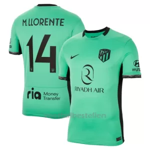 Atlético Madrid M. Llorente 14 Derde Shirt 23/24