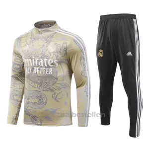 Real Madrid Trainingssweaterset 23/24 Geel Real Madrid Trainingssweaterset 23/24 Geel