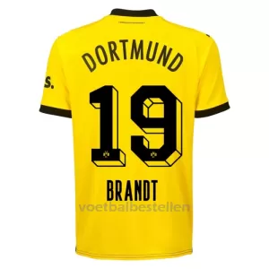 Borussia Dortmund Julian Brandt 19 Thuisshirt 23/24 Borussia Dortmund Julian Brandt 19 Thuisshirt 23/24