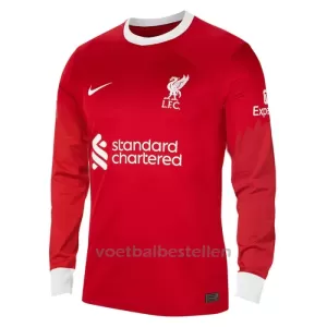 Liverpool Thuisshirt 23/24 Lange Mouwen Liverpool Thuisshirt 23/24 Lange Mouwen