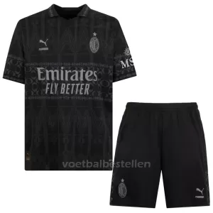 AC Milan Vierde Tenue Kinderen 23/24 Zwart AC Milan Vierde Tenue Kinderen 23/24 Zwart