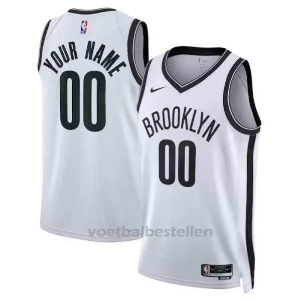 Brooklyn Nets NBA Shirt Association Edition Swingman 23/24 Wit Brooklyn Nets NBA Shirt Association Edition Swingman 23/24 Wit