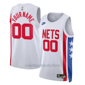 Brooklyn Nets NBA Shirt Classic Edition Swingman Wit
