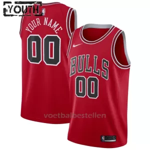 Chicago Bulls NBA Shirt Icon Edition Swingman 23/24 Kinderen Rood Chicago Bulls NBA Shirt Icon Edition Swingman 23/24 Kinderen Rood