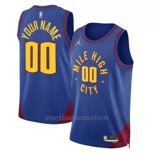 Denver Nuggets NBA Shirt Statement Edition Swingman 23/24 Blauw Denver Nuggets NBA Shirt Statement Edition Swingman 23/24 Blauw