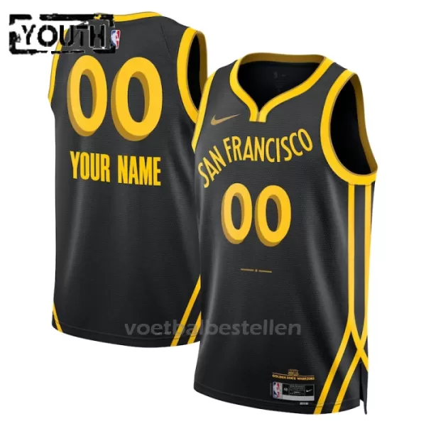 Golden State Warriors NBA Shirt City Edition Swingman Kinderen Golden State Warriors NBA Shirt City Edition Swingman Kinderen