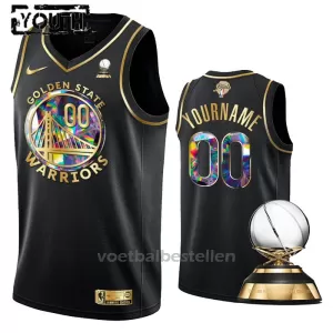 Golden State Warriors NBA Shirt Diamond Edition Swingman Kinderen Zwart Golden State Warriors NBA Shirt Diamond Edition Swingman Kinderen Zwart