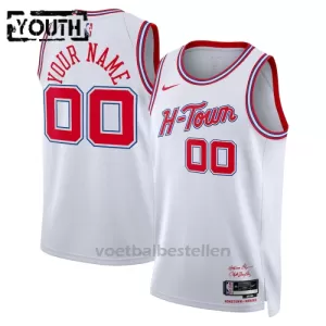 Houston Rockets NBA Shirt City Edition Swingman 23/24 Kinderen Wit Houston Rockets NBA Shirt City Edition Swingman 23/24 Kinderen Wit