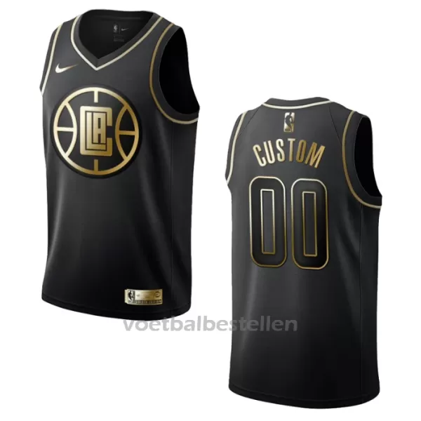 Los Angeles Clippers NBA Shirt Golden Edition Swingman Zwart Los Angeles Clippers NBA Shirt Golden Edition Swingman Zwart