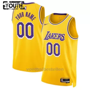 Los Angeles Lakers NBA Shirt Icon Edition Swingman 23/24 Kinderen Geel
