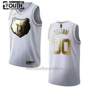 Memphis Grizzlies NBA Shirt Golden Edition Swingman Kinderen Wit