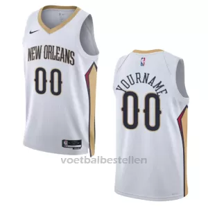 New Orleans Pelicans NBA Shirt Association Edition Swingman 23/24 Wit New Orleans Pelicans NBA Shirt Association Edition Swingman 23/24 Wit