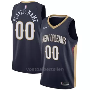 New Orleans Pelicans NBA Shirt Icon Edition Swingman 23/24 Navy New Orleans Pelicans NBA Shirt Icon Edition Swingman 23/24 Navy