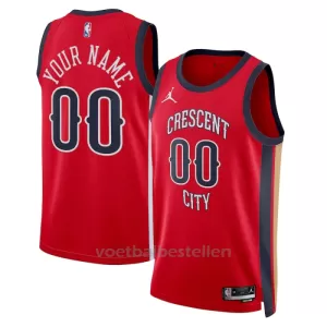 New Orleans Pelicans NBA Shirt Statement Edition Swingman 23/24 Rood New Orleans Pelicans NBA Shirt Statement Edition Swingman 23/24 Rood