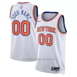 New York Knicks NBA Shirt Association Edition Swingman 23/24 Wit New York Knicks NBA Shirt Association Edition Swingman 23/24 Wit