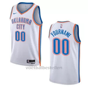 Oklahoma City Thunder NBA Shirt Association Edition Swingman 23/24 Wit Oklahoma City Thunder NBA Shirt Association Edition Swingman 23/24 Wit