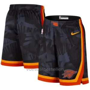 Oklahoma City Thunder Shorts City Edition Swingman Navy Oklahoma City Thunder Shorts City Edition Swingman Navy