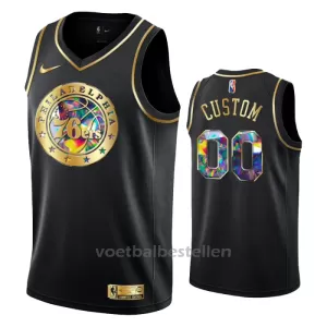 Philadelphia 76ers NBA Shirt Diamond Edition Swingman Zwart Philadelphia 76ers NBA Shirt Diamond Edition Swingman Zwart