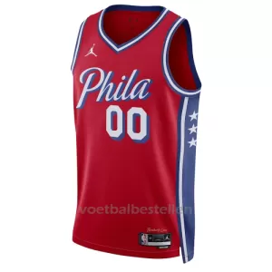 Philadelphia 76ers NBA Shirt Statement Edition Swingman 23/24 Rood