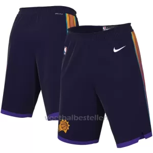 Phoenix Suns Shorts City Edition Swingman Paars