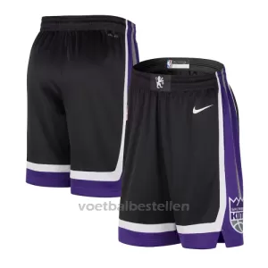 Sacramento Kings Shorts Icon Edition Swingman Zwart Sacramento Kings Shorts Icon Edition Swingman Zwart