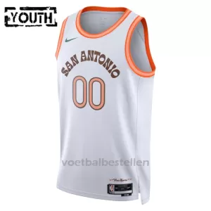 San Antonio Spurs NBA Shirt City Edition Swingman 23/24 Kinderen Wit