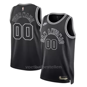 San Antonio Spurs NBA Shirt Classic Edition Swingman 23/24 Zwart San Antonio Spurs NBA Shirt Classic Edition Swingman 23/24 Zwart