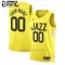 Utah Jazz NBA Shirt Icon Edition Swingman 23/24 Kinderen Geel