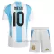 Argentinië Lionel Messi 10 Thuistenue Kinderen 2024