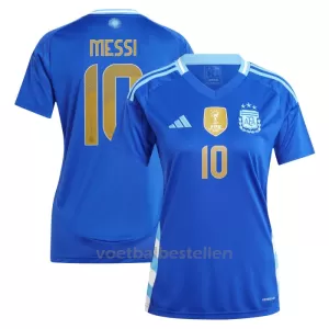 Argentinië Lionel Messi 10 Uitshirt Vrouwen 2024 Argentinië Lionel Messi 10 Uitshirt Vrouwen 2024