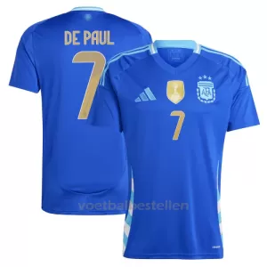 Argentinië Rodrigo de Paul 7 Uitshirt 2024 Argentinië Rodrigo de Paul 7 Uitshirt 2024