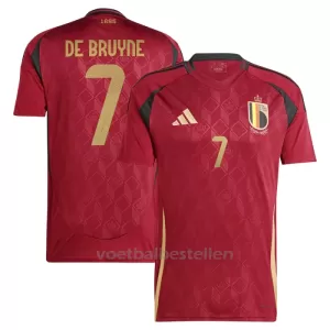 België Kevin De Bruyne 7 Thuisshirt EK 2024 België Kevin De Bruyne 7 Thuisshirt EK 2024