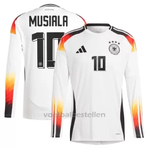 Duitsland Jamal Musiala 10 Thuisshirt EK 2024 Lange Mouwen Duitsland Jamal Musiala 10 Thuisshirt EK 2024 Lange Mouwen