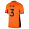 Nederland Matthijs de Ligt 3 Thuisshirt EK 2024