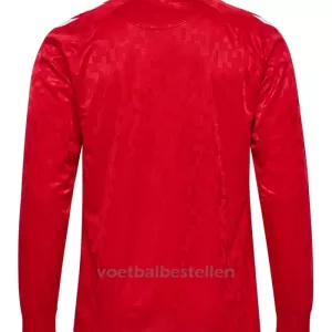 Denemarken Thuisshirt EK 2024 Lange Mouwen
