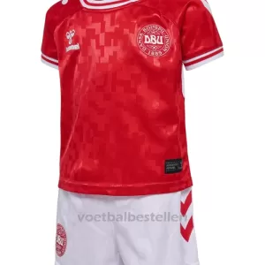 Denemarken Thuistenue Kinderen EK 2024 Denemarken Thuistenue Kinderen EK 2024