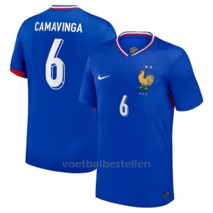 Frankrijk Eduardo Camavinga 6 Thuisshirt EK 2024 Frankrijk Eduardo Camavinga 6 Thuisshirt EK 2024