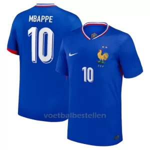 Frankrijk Kylian Mbappé 10 Thuisshirt EK 2024 Frankrijk Kylian Mbappé 10 Thuisshirt EK 2024