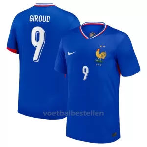 Frankrijk Olivier Giroud 9 Thuisshirt EK 2024 Frankrijk Olivier Giroud 9 Thuisshirt EK 2024
