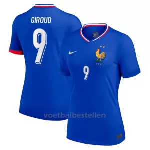 Frankrijk Olivier Giroud 9 Thuisshirt Vrouwen EK 2024 Frankrijk Olivier Giroud 9 Thuisshirt Vrouwen EK 2024